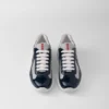 Zapatillas Prada America’s Cup de charol y tejido técnico