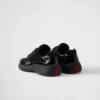 Zapatillas Prada America’s Cup de charol y tejido técnico