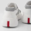 Zapatillas Prada America’s Cup de charol y tejido técnico