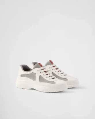 Zapatillas Prada America’s Cup de goma blanda y tejido ciclista Zapatillas Prada America’s Cup de goma blanda y tejido ciclista