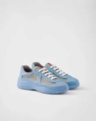 Zapatillas Prada America’s Cup de goma blanda y tejido ciclista Zapatillas Prada America’s Cup de goma blanda y tejido ciclista