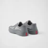 Zapatillas Prada America’s Cup de goma blanda y tejido de bicicleta