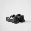 Zapatillas Prada America’s Cup de goma blanda y tejido de bicicleta