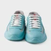 Zapatillas Prada America’s Cup de goma blanda y tejido de bicicleta