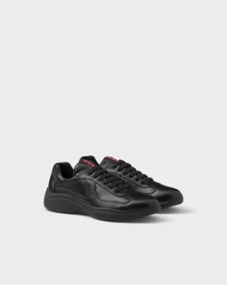 Zapatillas Prada America’s Cup de piel napa