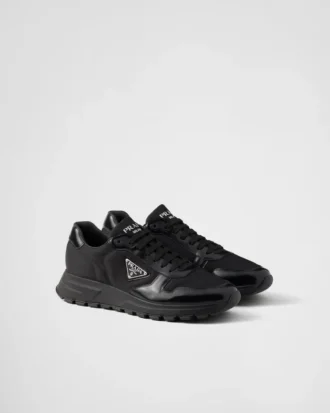 Zapatillas Prax 01 de Re-Nylon y piel cepillada
