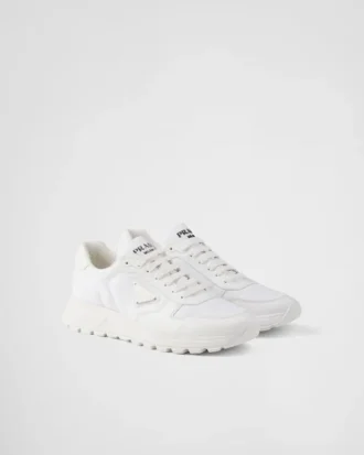 Zapatillas Prax 01 de Re-Nylon y piel cepillada