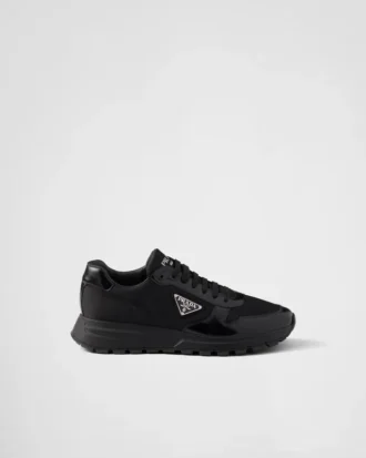 Zapatillas Prax 01 de Re-Nylon y piel cepillada