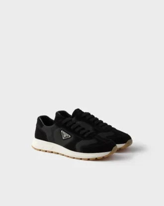 Zapatillas Prax de gamuza y Re-Nylon