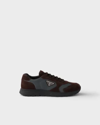 Zapatillas Prax de gamuza y Re-Nylon Zapatillas Prax de gamuza y Re-Nylon