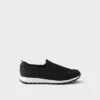 Zapatillas sin cordones de punto elástico Zapatillas sin cordones de punto elástico