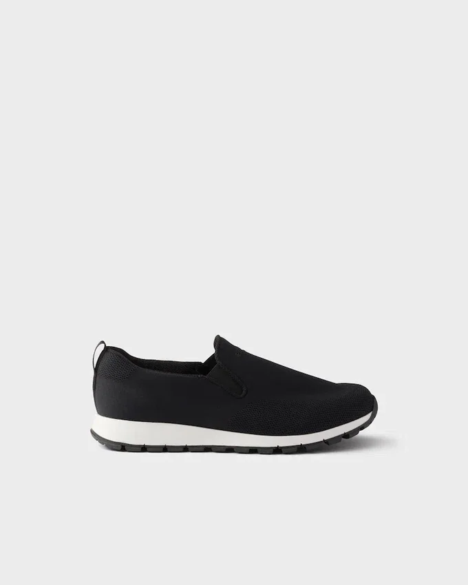 Zapatillas sin cordones de punto elástico Zapatillas sin cordones de punto elástico