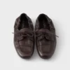 Zapatos con cordones de cuero envejecido Shuffle