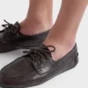 Zapatos con cordones de cuero envejecido Shuffle