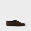Zapatos con cordones de gamuza