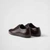 Zapatos con cordones de piel cepillada