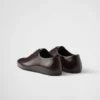 Zapatos con cordones de piel cepillada
