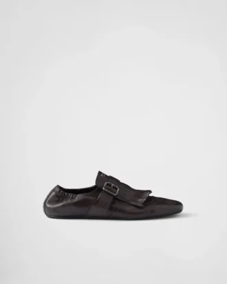Zapatos con correa de monje y flecos Shuffle