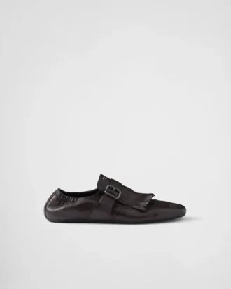 Zapatos con correa de monje y flecos Shuffle