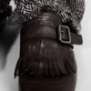 Zapatos con correa de monje y flecos Shuffle
