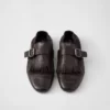 Zapatos con correa de monje y flecos Shuffle