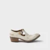 Zapatos de cuero envejecido con hebilla Zapatos de cuero envejecido con hebilla