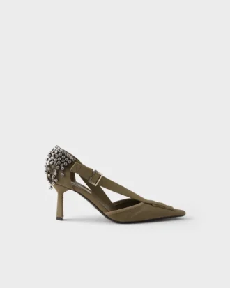 Zapatos de lona con cristales