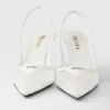 Zapatos de tacón con talón abierto de malla