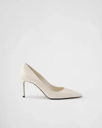 Zapatos de tacón de charol Saffiano Zapatos de tacón de charol Saffiano