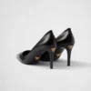 Zapatos de tacón de charol Saffiano Zapatos de tacón de charol Saffiano