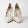 Zapatos de tacón de charol Saffiano Zapatos de tacón de charol Saffiano