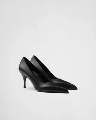 Zapatos de tacón de cuero Zapatos de tacón de cuero