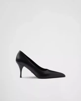 Zapatos de tacón de cuero Zapatos de tacón de cuero