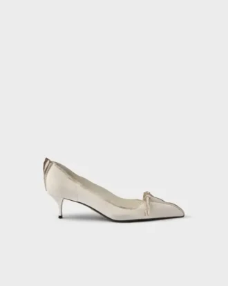 Zapatos de tacón de cuero envejecido