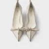 Zapatos de tacón de cuero envejecido Zapatos de tacón de cuero envejecido