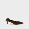 Zapatos de tacón de gamuza Zapatos de tacón de gamuza