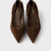 Zapatos de tacón de gamuza Zapatos de tacón de gamuza
