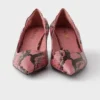 Zapatos de tacón de piel Ayers estampada Zapatos de tacón de piel Ayers estampada