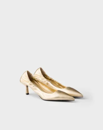Zapatos de tacón de piel napa Mordora