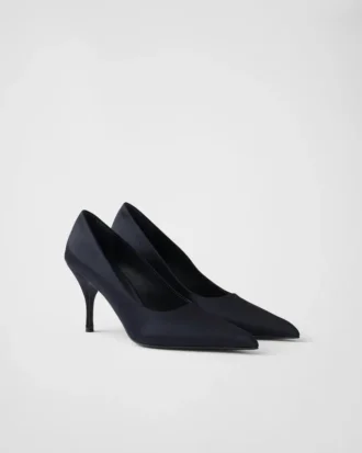 Zapatos de tacón de satén Zapatos de tacón de satén