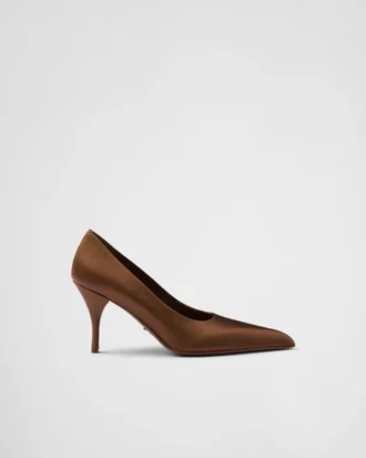 Zapatos de tacón de satén Zapatos de tacón de satén