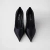 Zapatos de tacón de satén Zapatos de tacón de satén