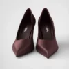 Zapatos de tacón de satén Zapatos de tacón de satén