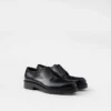 Zapatos Derby de piel cepillada