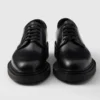 Zapatos Derby de piel cepillada
