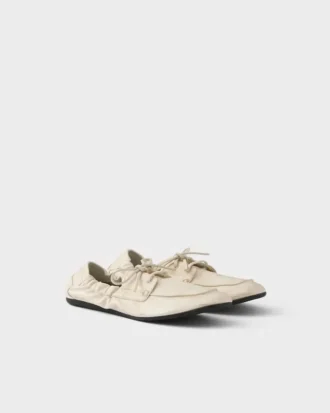 Zapatos náuticos de cuero envejecido Shuffle Zapatos náuticos de cuero envejecido Shuffle