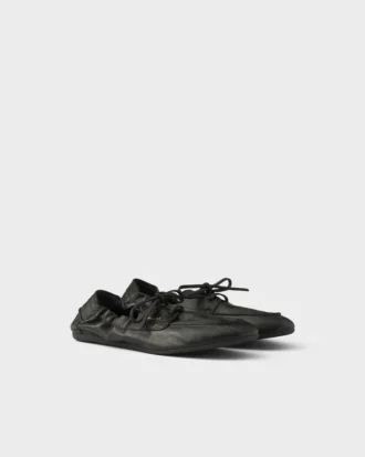 Zapatos náuticos de cuero envejecido Shuffle Zapatos náuticos de cuero envejecido Shuffle