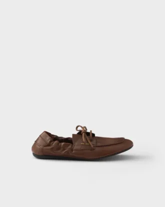 Zapatos náuticos de cuero envejecido Shuffle Zapatos náuticos de cuero envejecido Shuffle