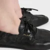Zapatos náuticos de cuero envejecido Shuffle