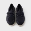 Zapatos náuticos de gamuza con cordones